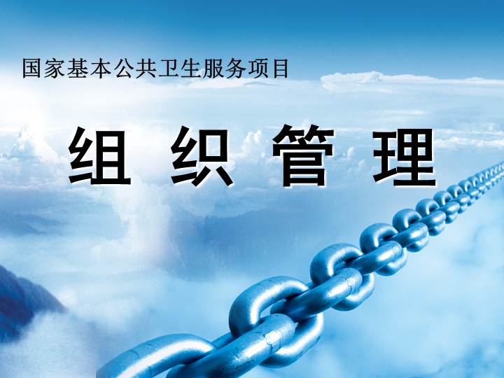 国家基本公共卫生服务项目—组织管理130页资料文档截图