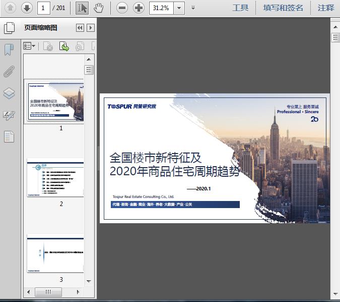 全國樓市新特征及2020年商品住宅周期趨勢報告201頁預覽圖片