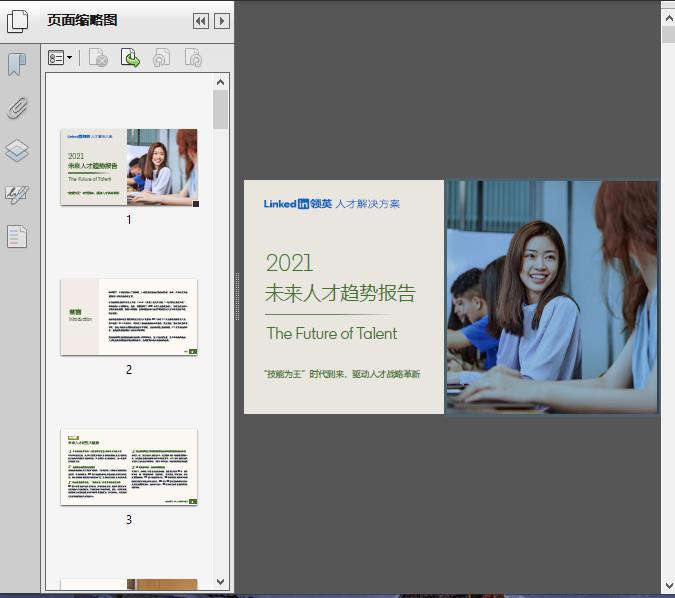 2021未来人才趋势报告(领英)41页预览图片