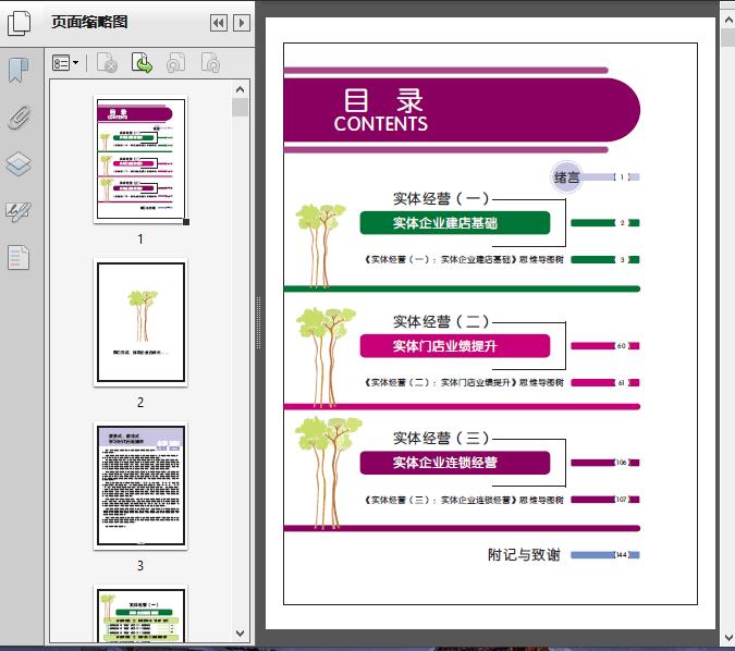 创业:实体经营教程——建店、业绩提升、连锁经营153页预览图片