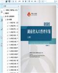 2020湖南省人口普查年鉴（上）482页